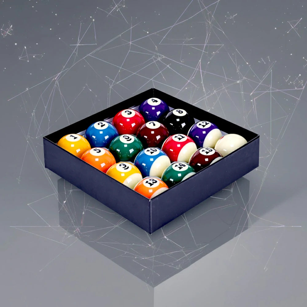 57.2mm Professional Tournament Crystal Billiard Balls for Pool Halls/Home Game Rooms/Championship Events
