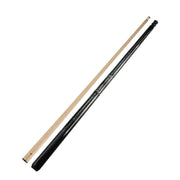 RB Professional Billiard Cue Set - Includes 147cm Maple Pool Cue&4-Hole Cue Case - Black&White