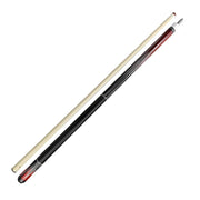 RB Professional Billiard Cue Set - Includes 147cm Pool Cue & 4-Hole Cue Case,Leather Handle - Black&Red