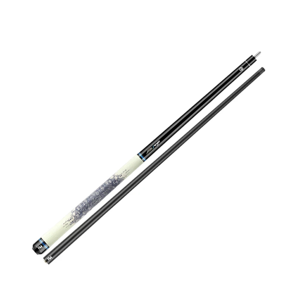 RB Professional Billiard Cue Set - 147cm with 13mm Tip, Cue Case Included, Advanced Tech Material – White