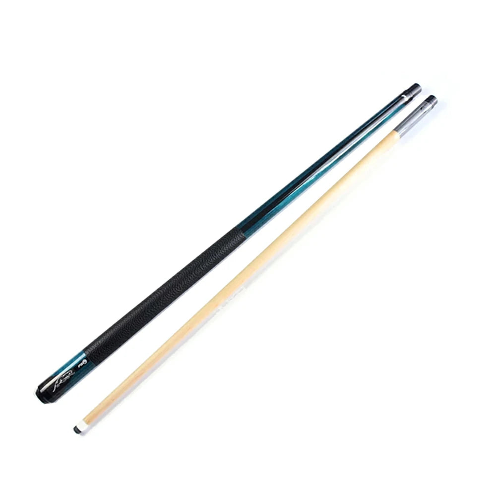RB Billiard Cue Set - 147cm 11.5/13mm Tip Leather Grip with Case - Blue