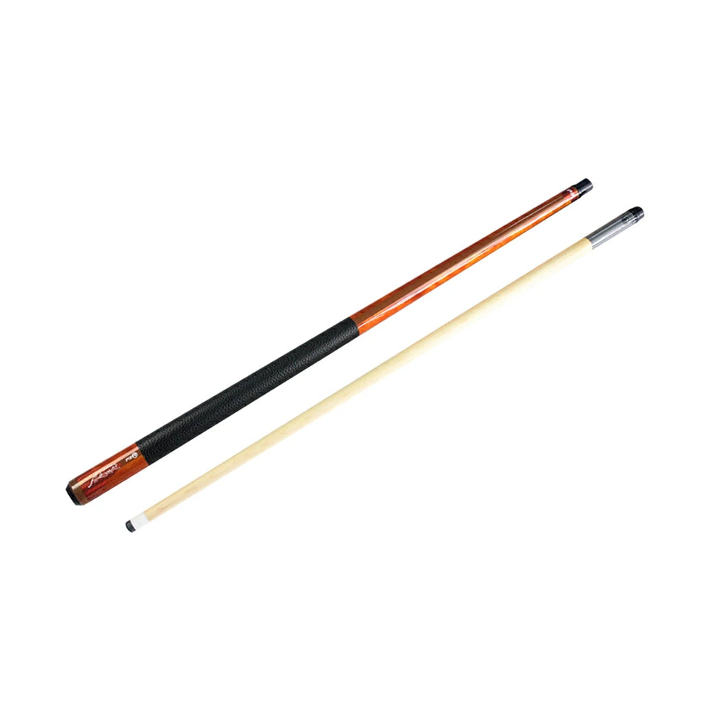 RB Billiard Cue Set - 147cm 11.5/13mm Tip Leather Grip with Case - Orange