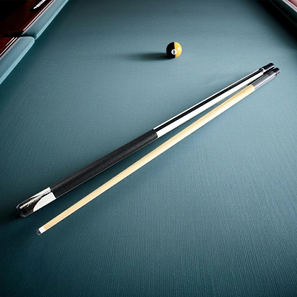 RB Billiard Cue Set - 147cm 11.5/13mm Tip Leather Grip with Case - White