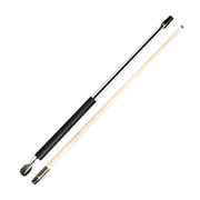 RB Professional Maple Billiard Cue 11.5/13mm Tip, 147cm Leather Grip with Cue Case - White