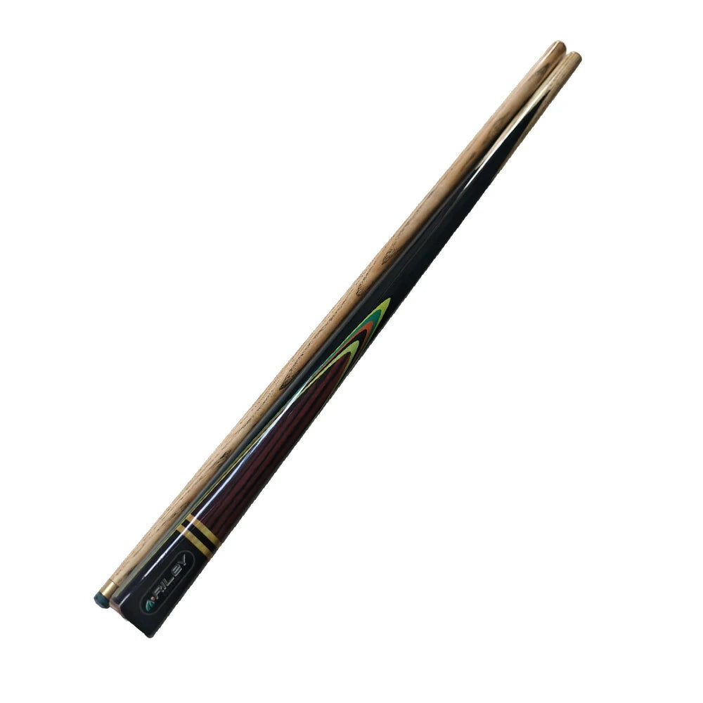 RILEY 2-Piece Professional Cue tip Ash wood for Pool Billiards Snooker - 145cm