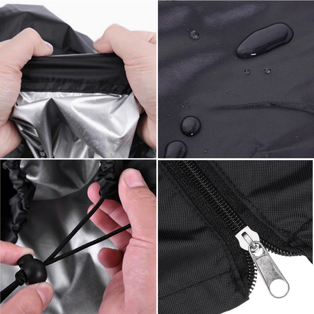 RB Waterproof and Sunscreen Ping Pong Table Cover - Black