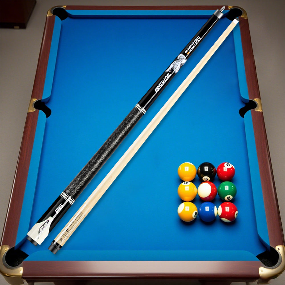 POINOS MZB 147cm Black High-End Professional Maple Billiard Cue Billiard Accessories