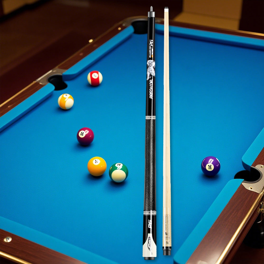 POINOS MZB 147cm Black High-End Professional Maple Billiard Cue Billiard Accessories