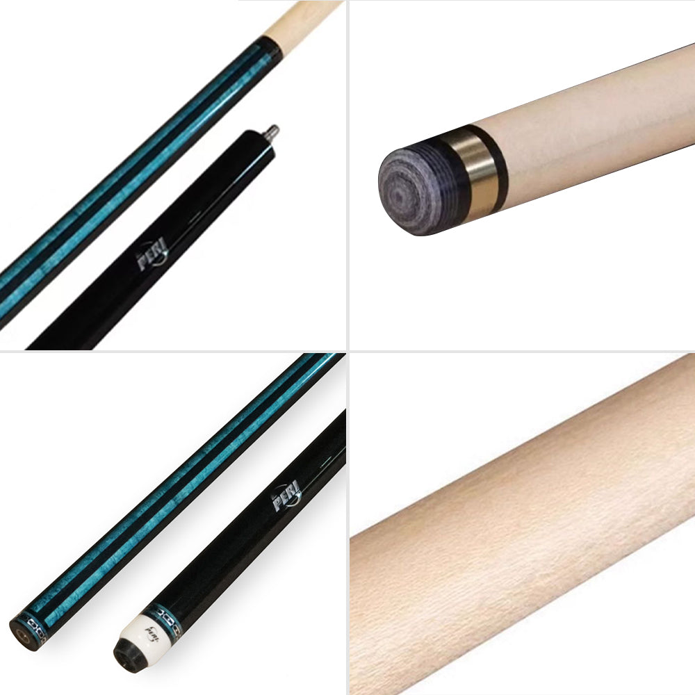 PERI BT 139cm Length Blue/Black Professional Billiards Jumping Dual-Use Billiard Accessories