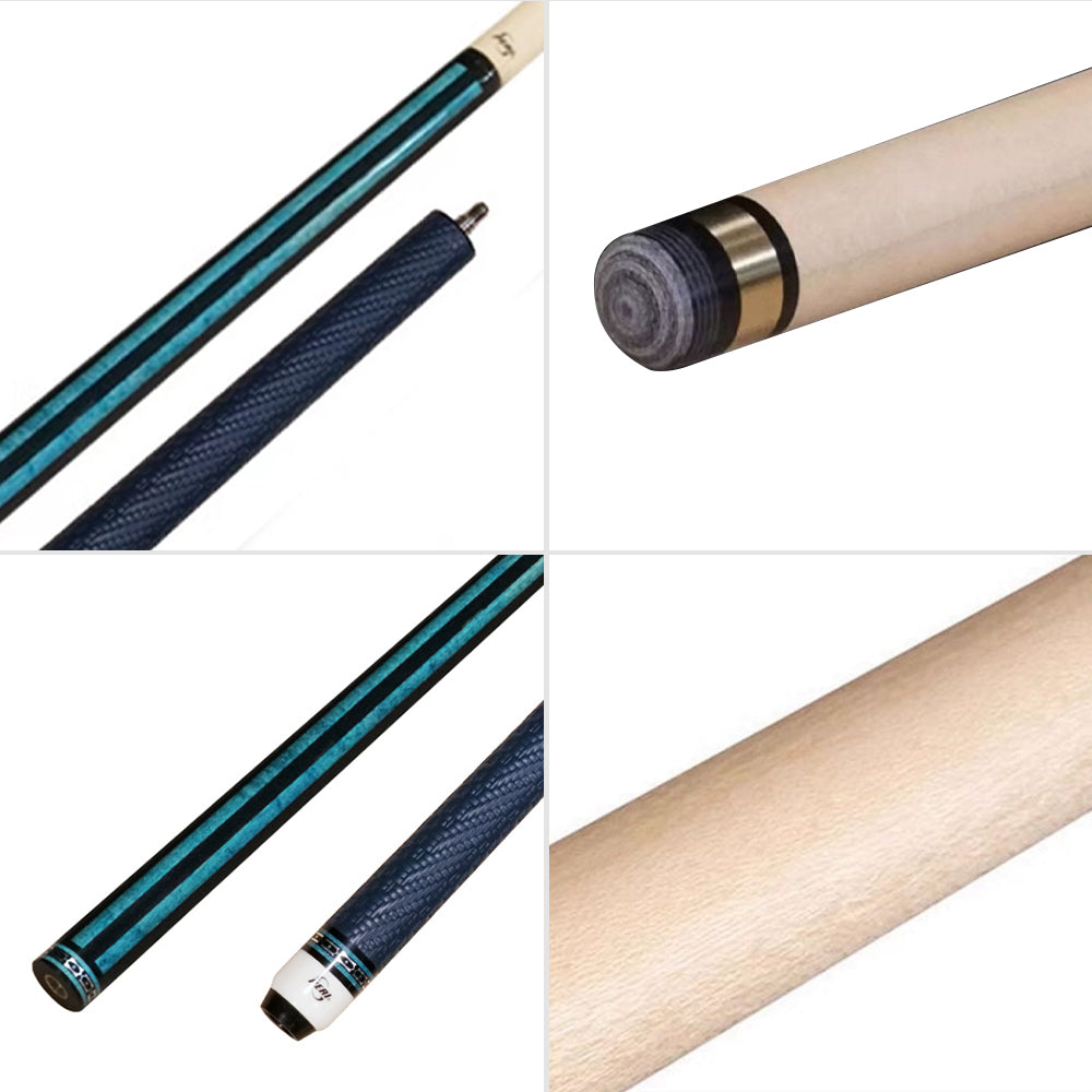 PERI BT 139cm Length Blue/Black Professional Billiards Jumping Dual-Use Billiard Accessories