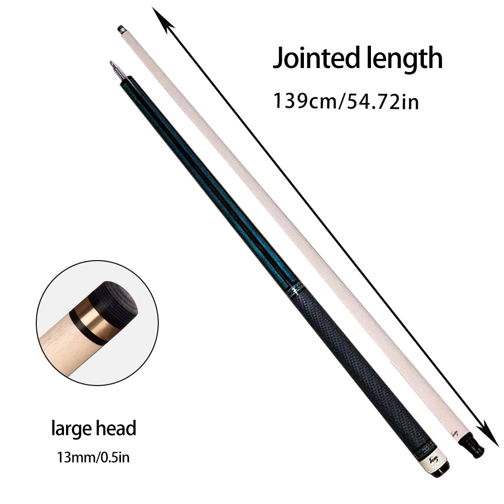 PERI BT 139cm Length Blue/Black Professional Billiards Jumping Dual-Use Billiard Accessories