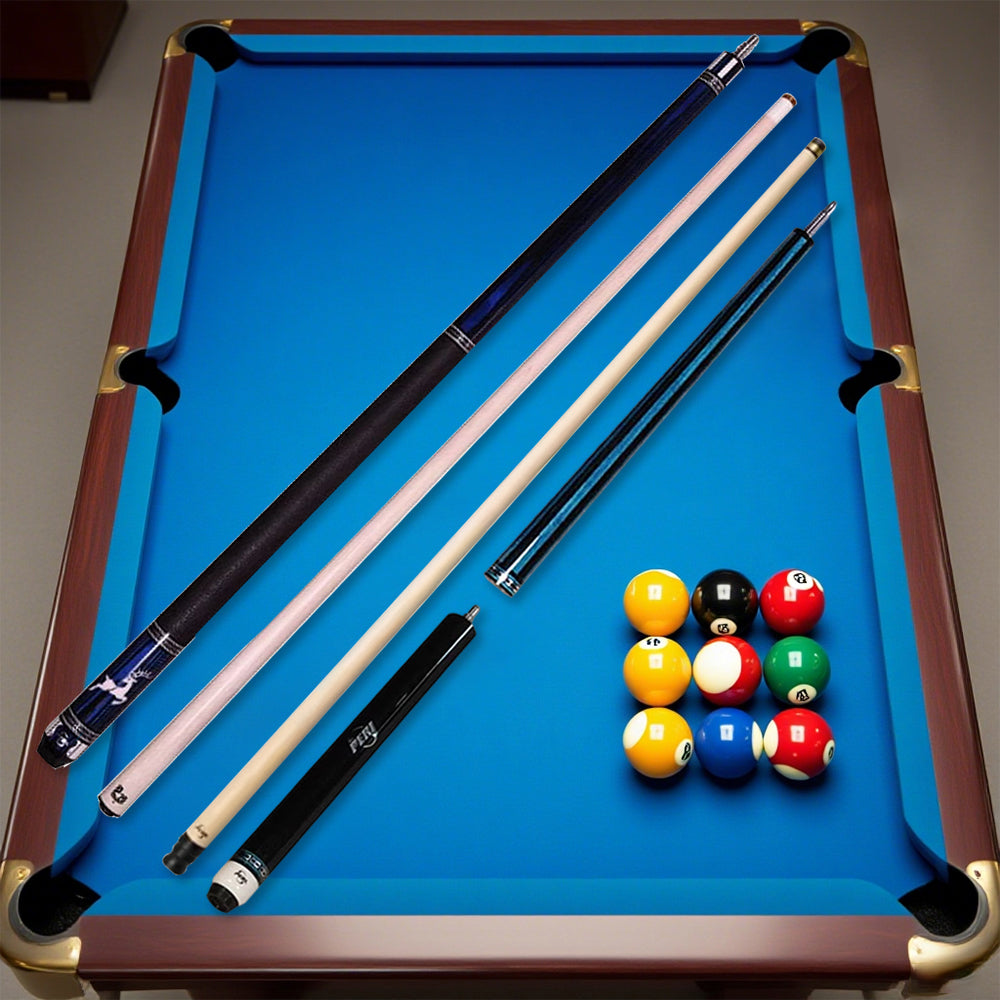 PERI HHVK 147cm Advanced Set Professional Billiards Rod Carving Pattern Billiard Accessories