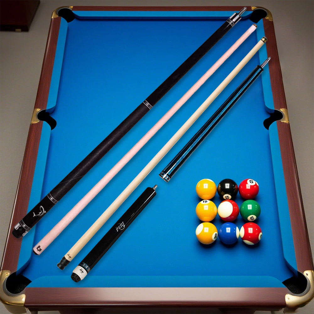 PERI HHVK 147cm Advanced Set Professional Billiards Rod Carving Pattern Billiard Accessories