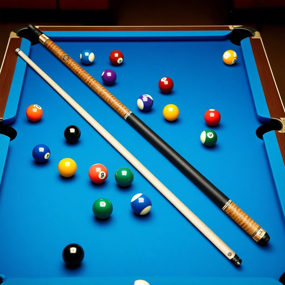 PERI SY 147cm Billiard Cue Includes Playing Cue & Jump Cue Billiard Accessories