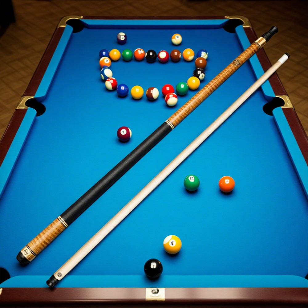 PERI SY 147cm Billiard Cue Includes Playing Cue & Jump Cue Billiard Accessories