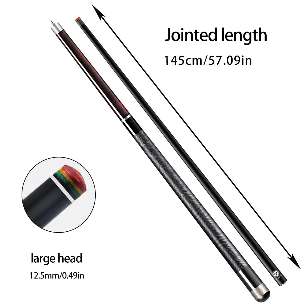 POINOS ZL 147cm Length Advanced Set Professional Billiards Rod Carving Pattern Billiard Accessories