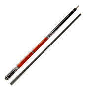 KONLLEN Premier Professional AS-1F 18.5-20OZ 2-Piece Pool Cue Maple Wood 147CM Billiard Cue - Red&Black