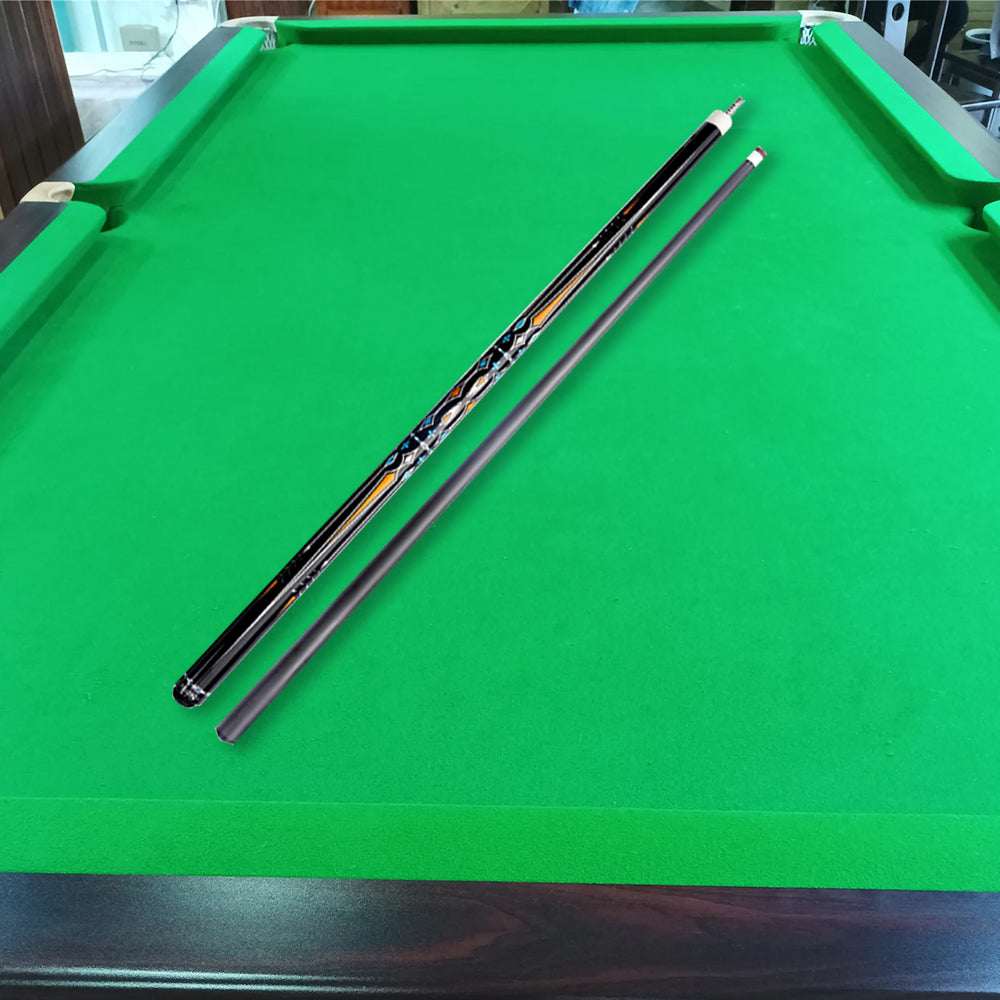KONLLEN  Premier Professional Car-15 Darkyellow 18.5-20OZ 2-Piece Carom Cue Maple Wood 147CM Billiard Cue - Dark Yellow
