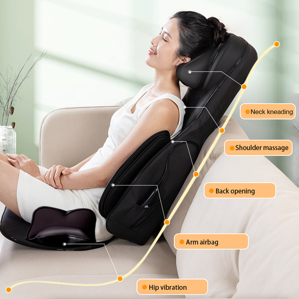 RELAXA 628J 3D Mechanical Airbag Massage Pad Compression for Home/Office