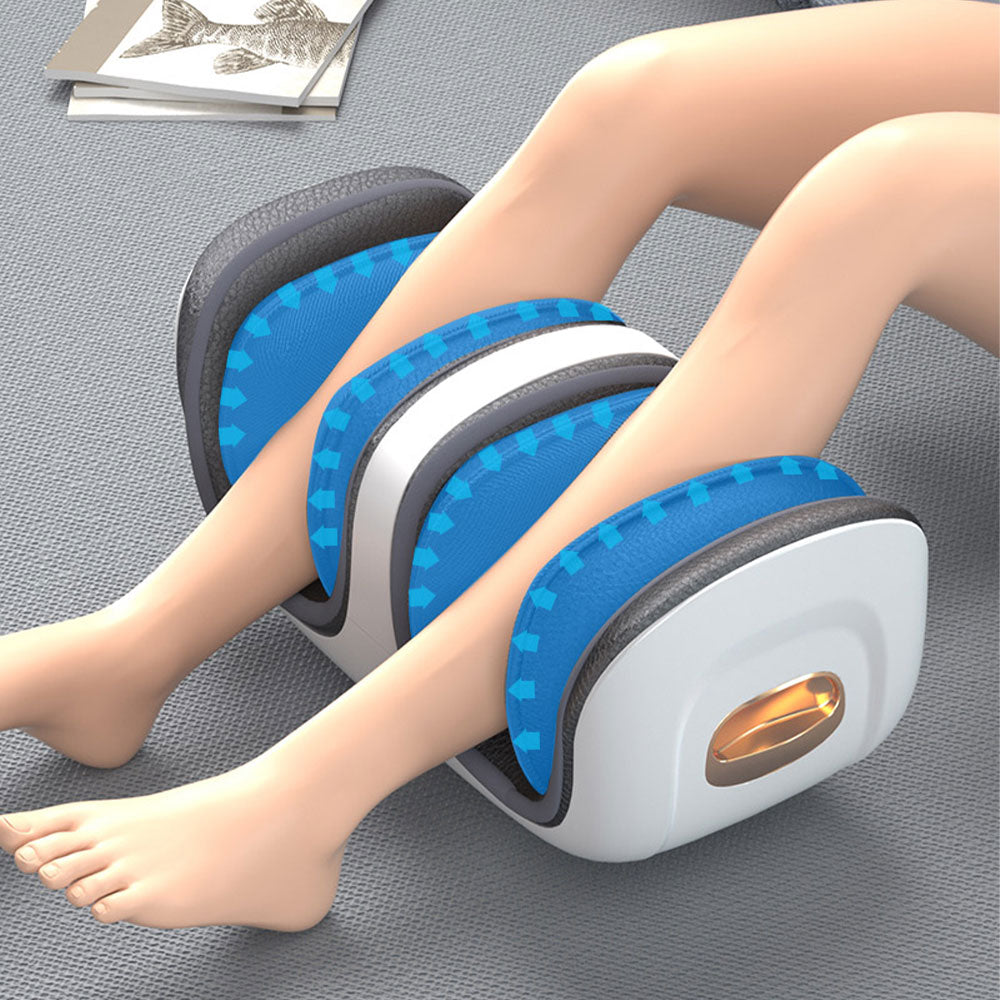 RELAXA G65 3-Level Vibration Massage  Knee Massage Device - Blue/White/Pink