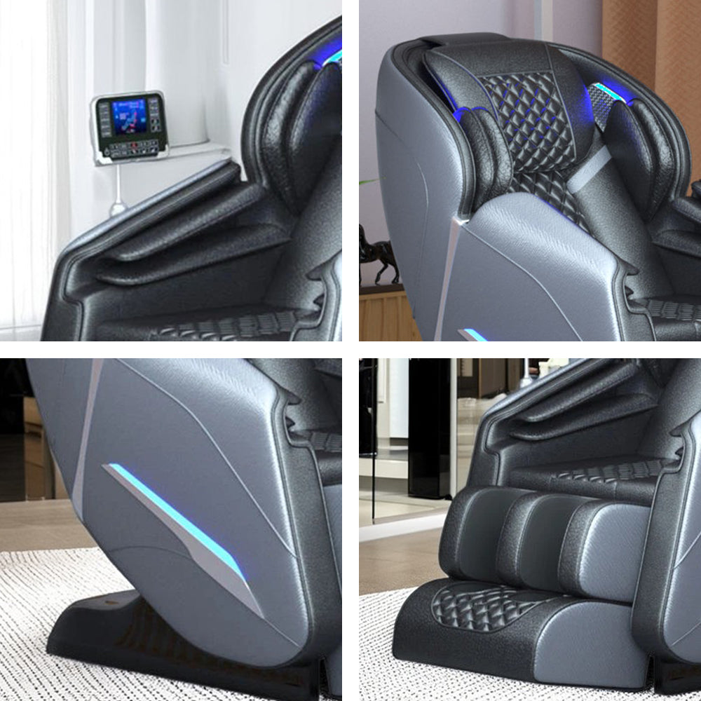 RELAXA L25 SL Track Electric Massage Chair with Zero Gravity - Green/BlackGrey/Brown