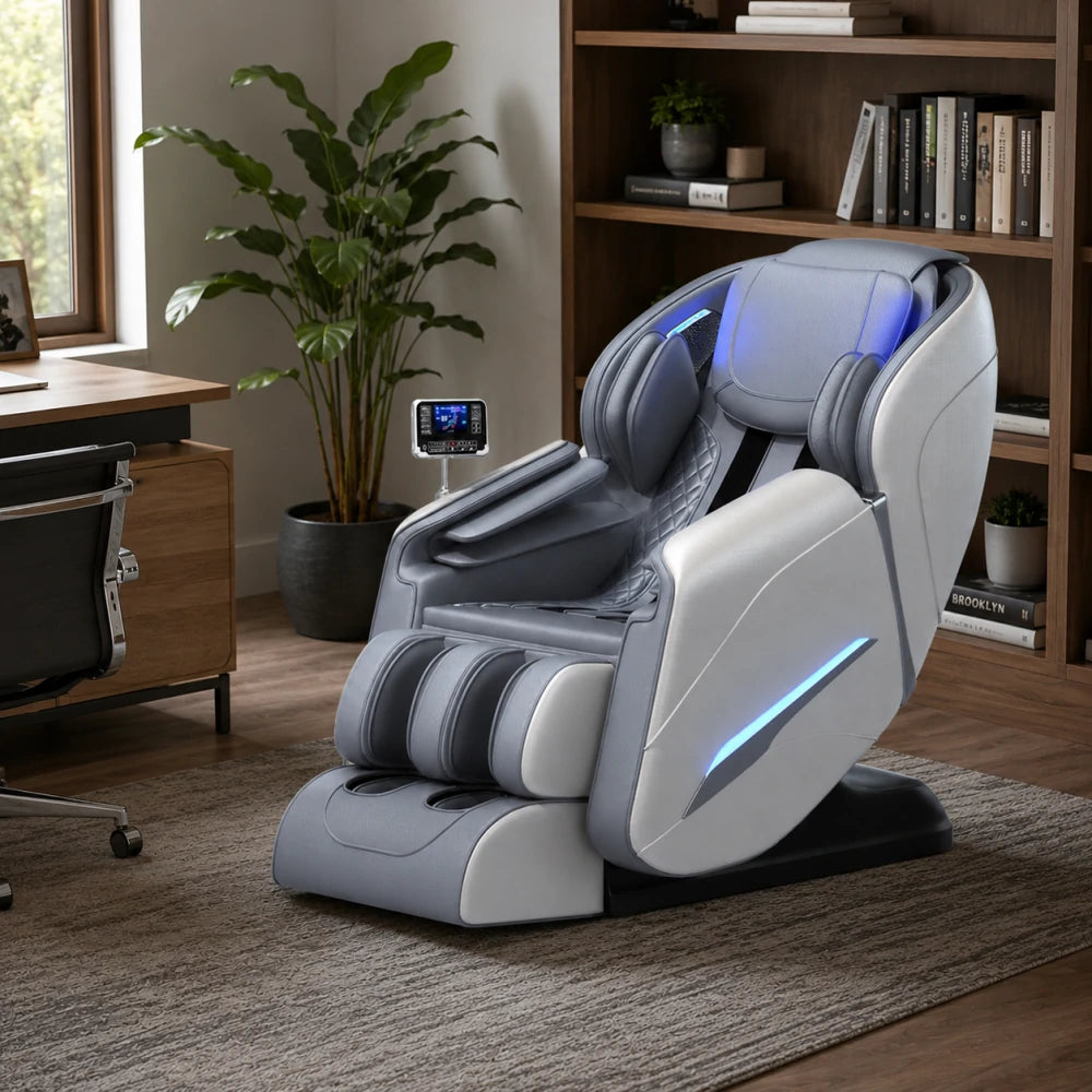 RELAXA L25 SL Track Electric Massage Chair with Zero Gravity - Grey
