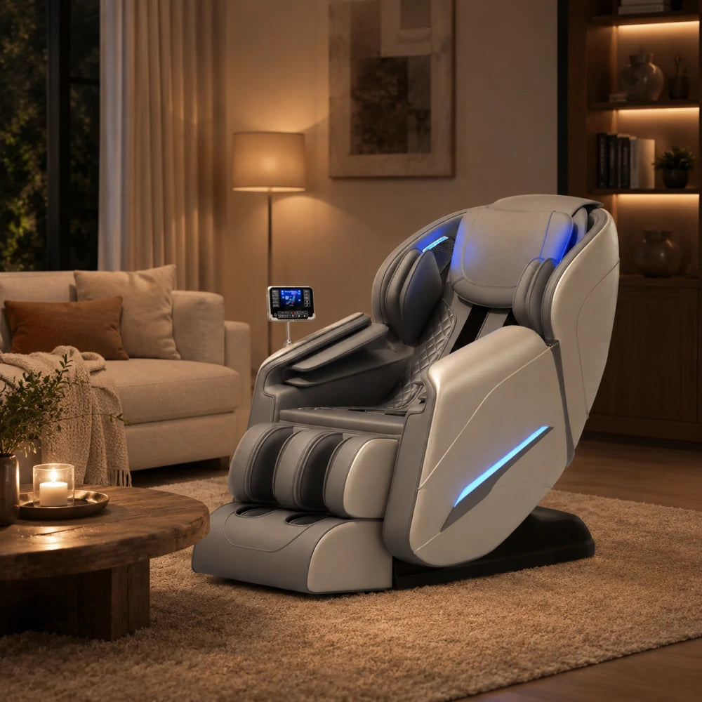 RELAXA L25 SL Track Electric Massage Chair with Zero Gravity - Grey