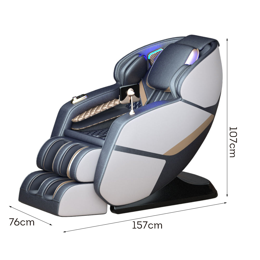 RELAXA L26 SL Track Electric Massage Chair with Zero Gravity - Gray