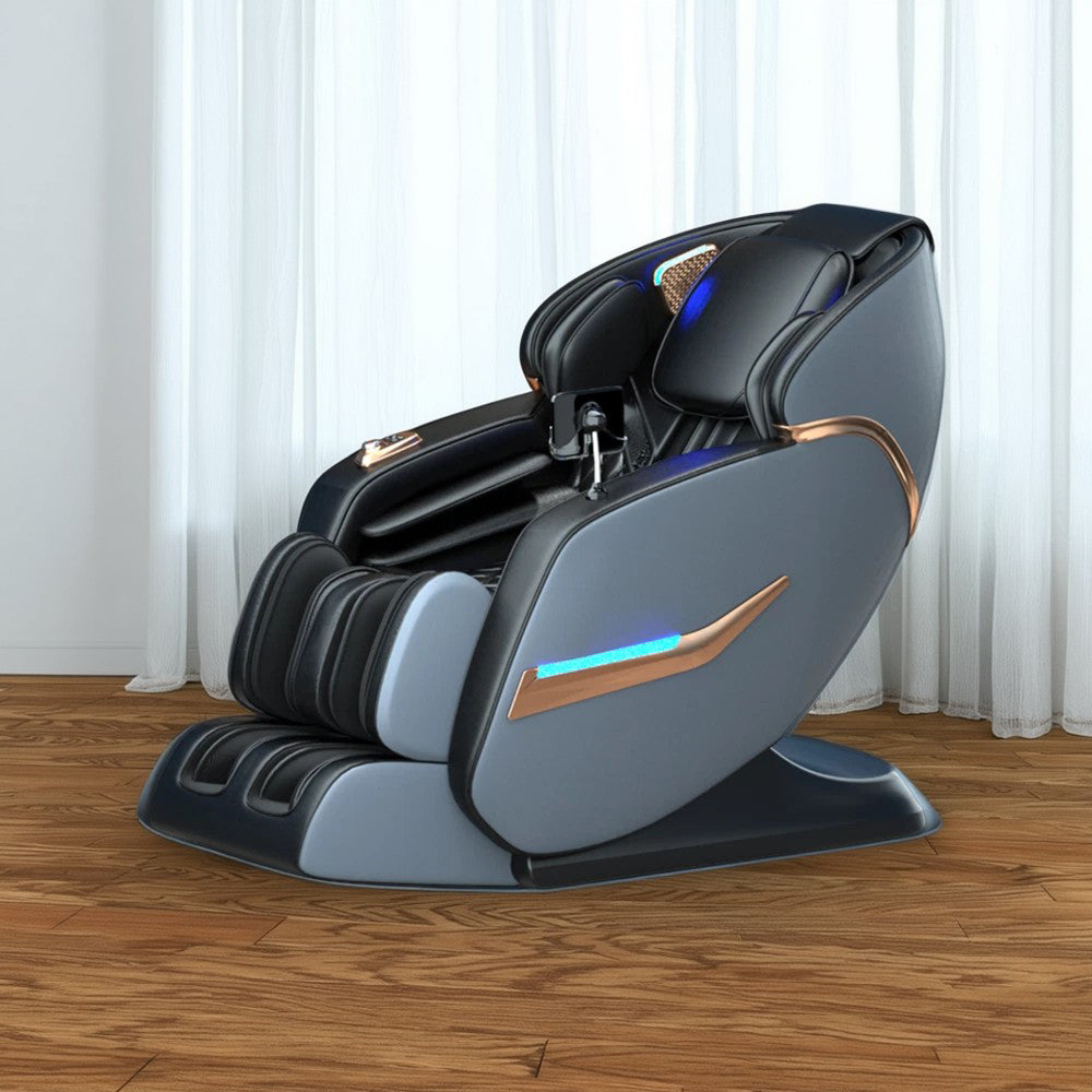 RELAXA L26MAX SL Guide Rail Electric Massage Chair with Zero Gravity Recline - Black