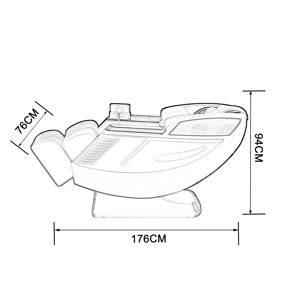 RELAXA L39 SL Guide Rail HIFI Bluetooth Musical Electric Massage Chair