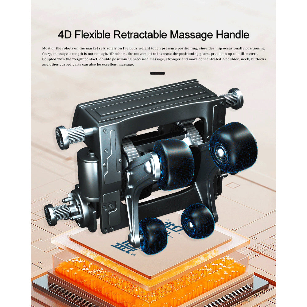 RELAXA L50 130cm SL Track Electric Massage Chair with Zero Gravity