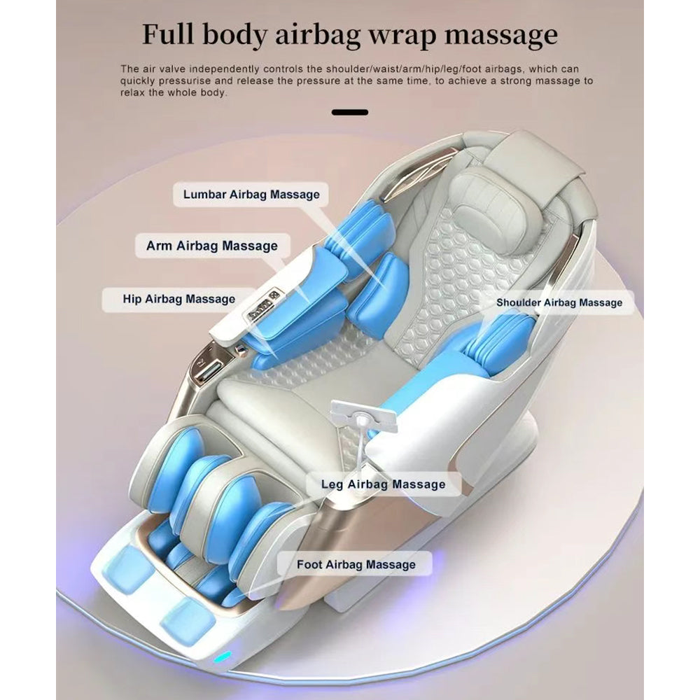 RELAXA L50S SL Guide Rail Electric Massage Chair Full Body Airbag Wrap Massage