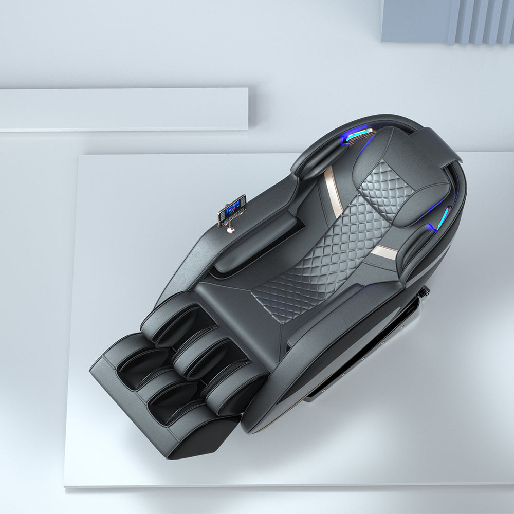 RELAXA S9C Electric Massage Chair with Zero Gravity Recline - Black