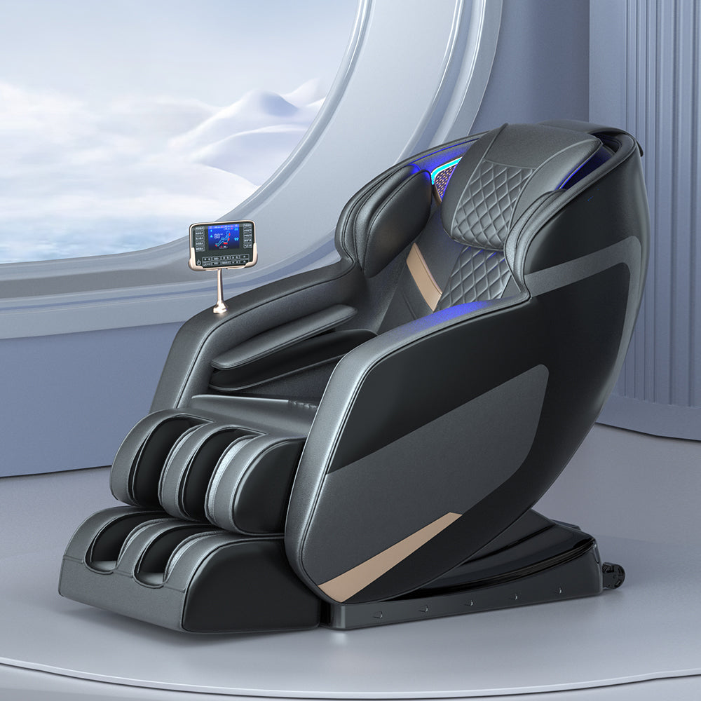 RELAXA S9C Electric Massage Chair with Zero Gravity Recline - Black