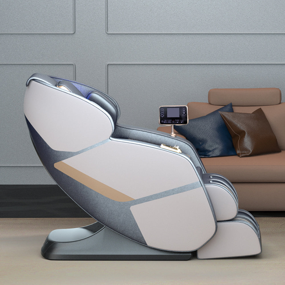 RELAXA V10 SL Track Electric Massage Chair with Zero Gravity - Gray