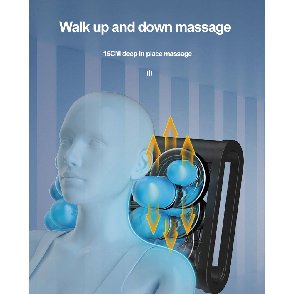 RELAXA V10 SL Track Electric Massage Chair with Zero Gravity - Gray