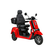 ROLLUX E2 1000W Mobility Scooter - Lithium Battery - 25km/h - Private Property & Park Use - Red
