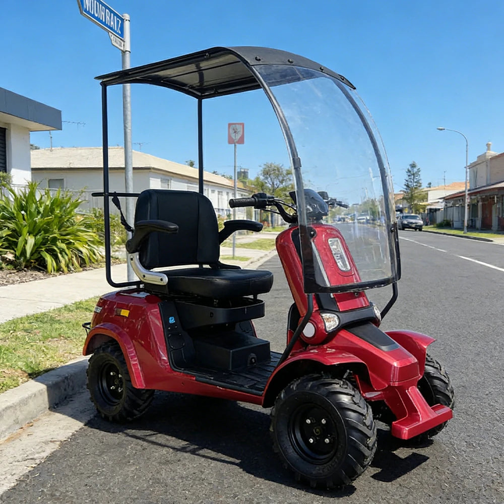 Cover Only! ROLLUX E4 Protective Sunshade Canopy - PVC Weather-Resistant Wind Shield Easy Install