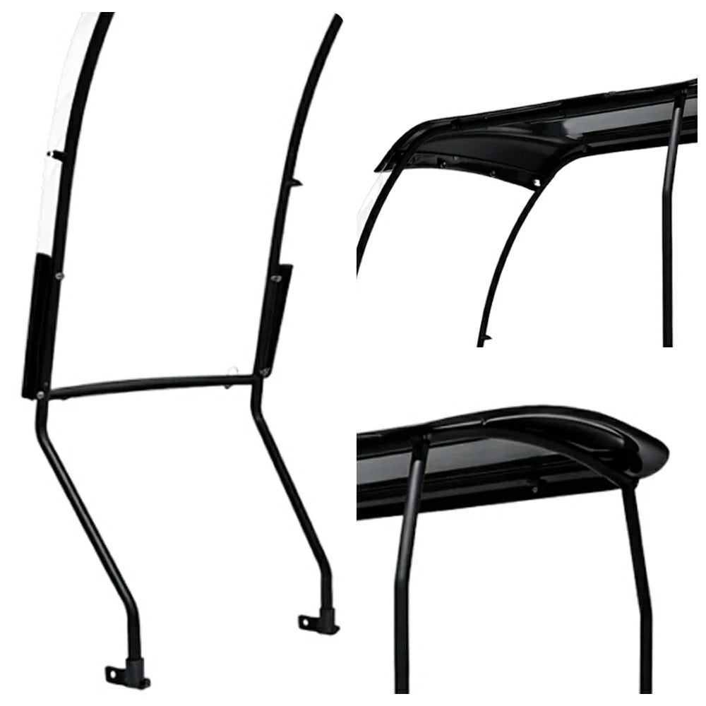 Cover Only! ROLLUX E4 Protective Sunshade Canopy - PVC Weather-Resistant Wind Shield Easy Install