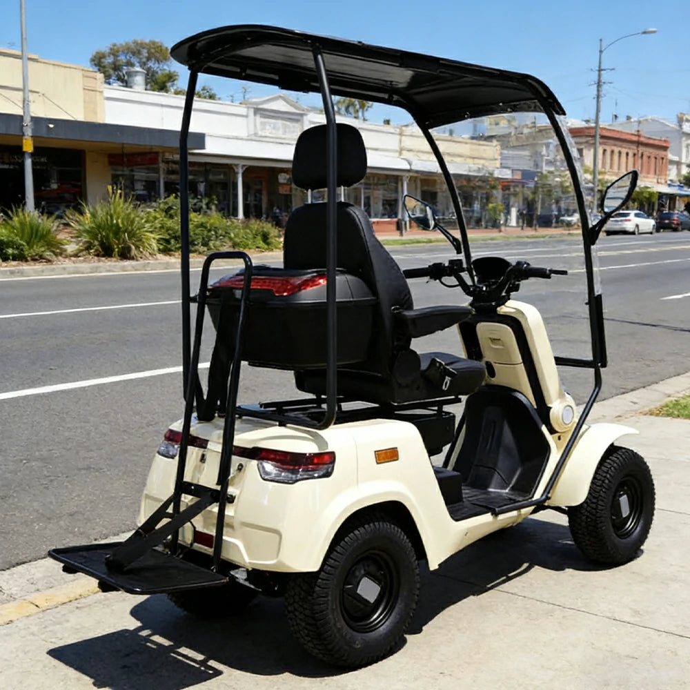 Golf Bag Holder Only! ROLLUX E4 Rear Carrier Rack - Adjustable Support Frame Lightweight & Easy Use