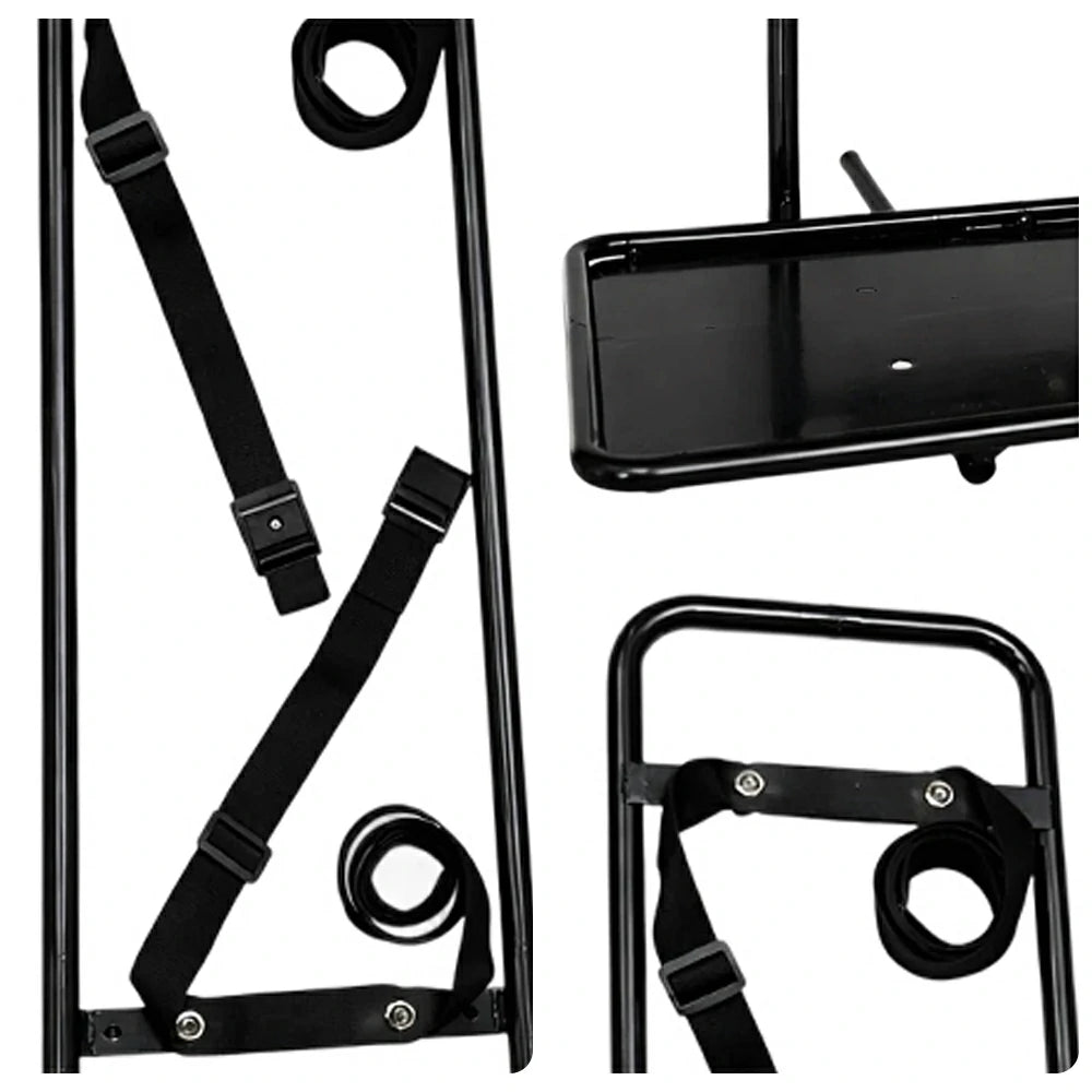 Golf Bag Holder Only! ROLLUX E4 Rear Carrier Rack - Adjustable Support Frame Lightweight & Easy Use