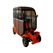 Cover Only! ROLLUX E4 Protective Weather Canopy - PVC Rainproof Wind Shield Easy Install - Brown