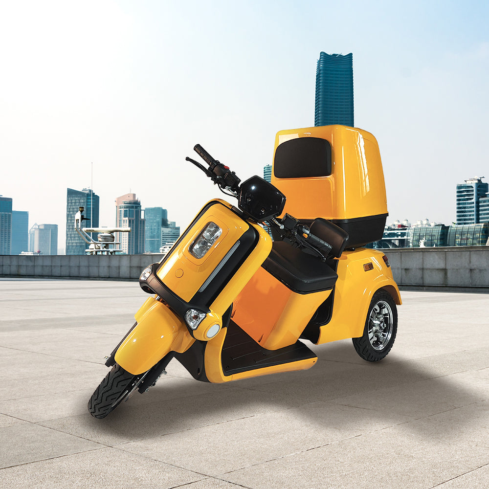 ROLLUX E2A 1000W 72V 32AH 3 Wheels Mobility Scooter 120KG Weight Capacity