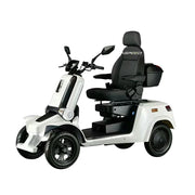 ROLLUX E4 1000W 4 Wheels Mobility Scooter 300KG Weight Capacity - White