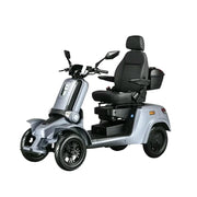 ROLLUX E4 800W×2 4-Wheel Mobility Scooter 300KG Weight Capacity with Lithium Battery - Blue