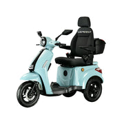ROLLUX 1000W Electric Mobility Scooter 25km/h Three-Speed Ride with Adjustable Seat & Rear Trunk for Daily Travel ( F1 ) - Green
