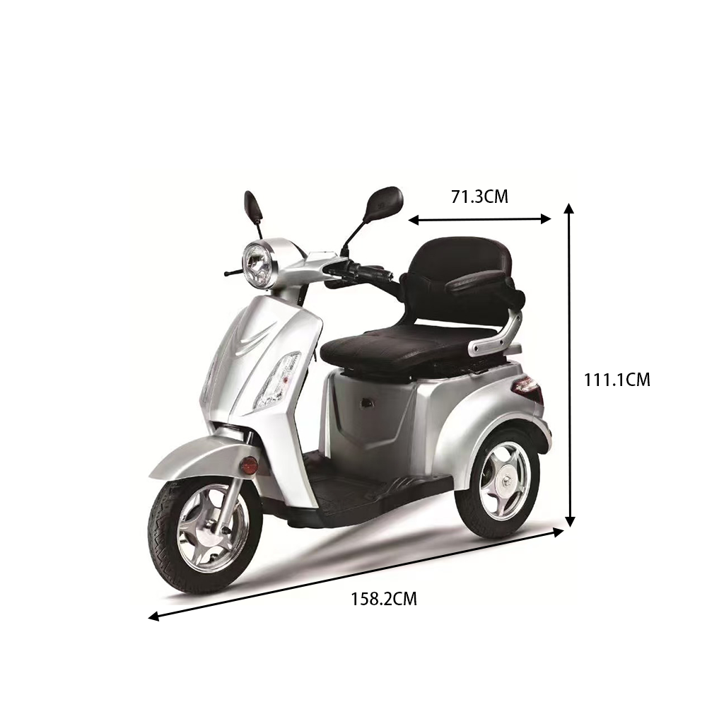 ROLLUX F3 800W 3 Wheels Mobility Scooter 300KG Weight Capacity