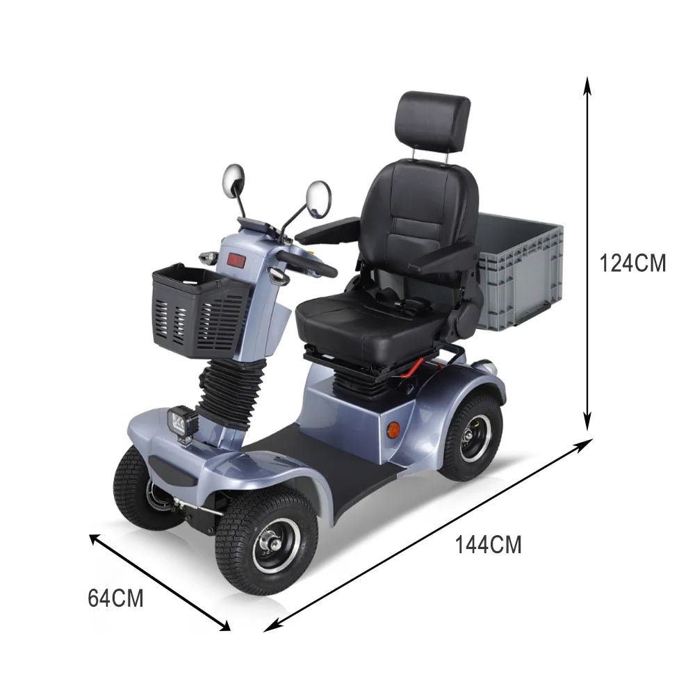 ROLLUX BSH-C 500W 48V20Ah Lead-Acid Electric Mobility Scooter Drum Brake