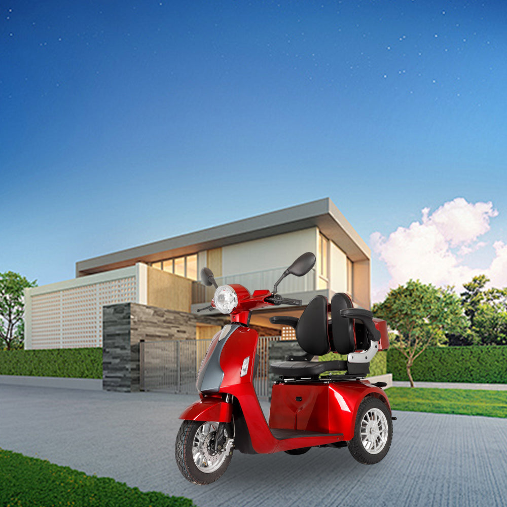 ROLLUX AFA2D 500W 60V20Ah Lead-Acid/Lithium Battery Electric Mobility Scooter Drum Brake