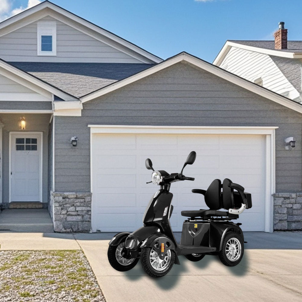 ROLLUX AFA2D4D 500W 60V20Ah Lead-Acid/Lithium Battery Electric Mobility Scooter Drum Brake